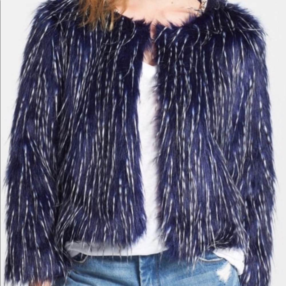 RAGA Royal Faux Fur Jacket size M